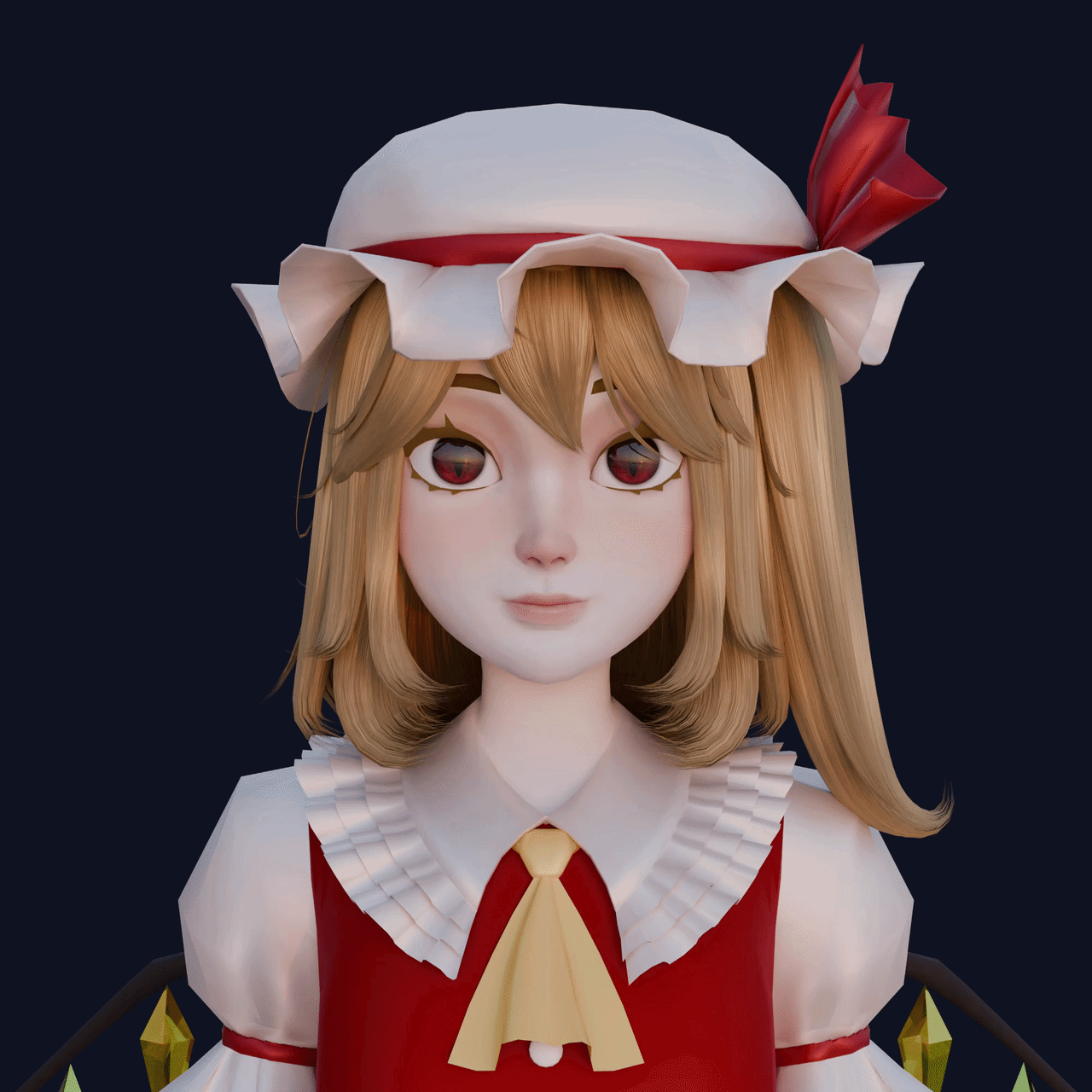 Flandre Scarlet - Facial test