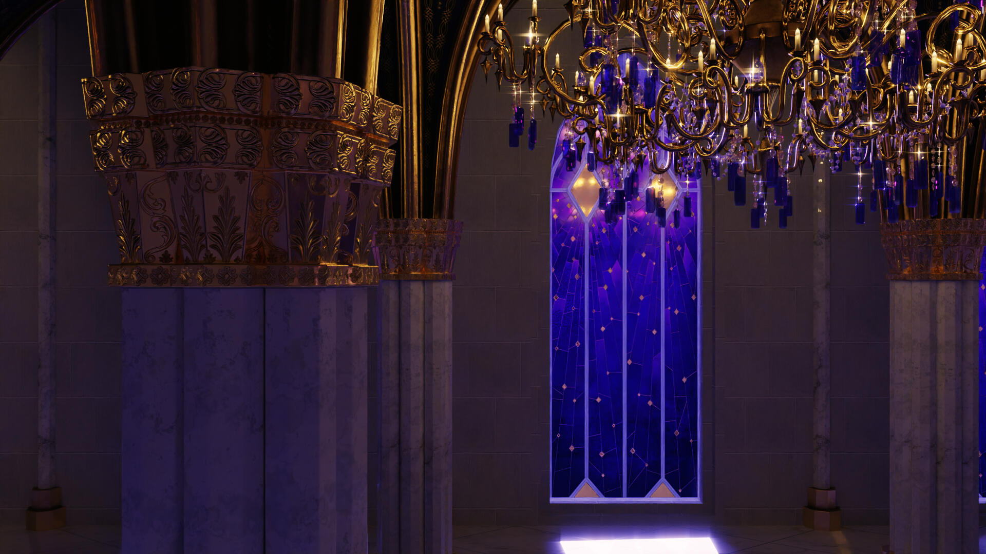 Throne room - Without post-processing