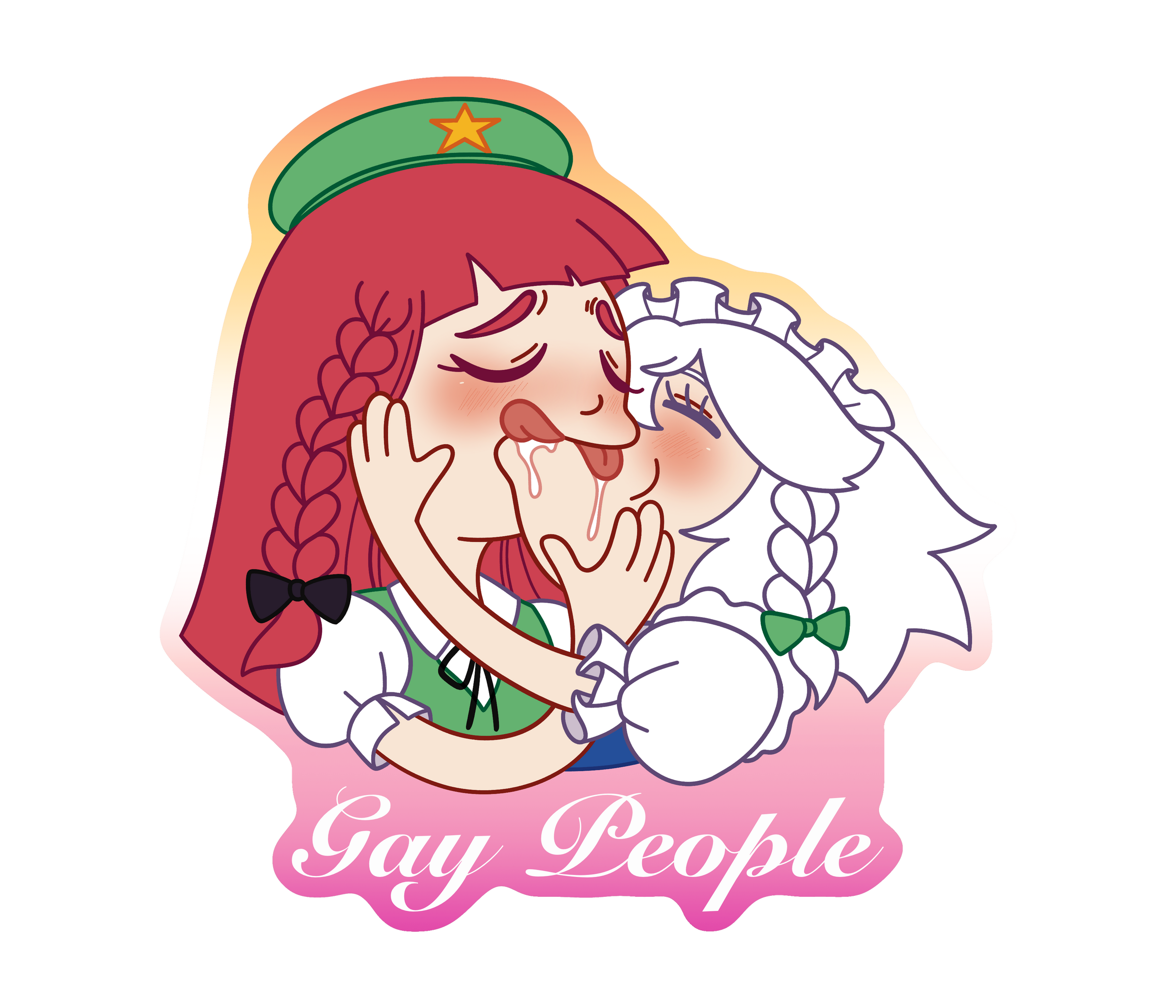 Gay People Sticker